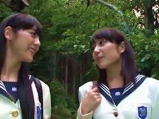 Japanese Amateur Lesbian Girls In A Video